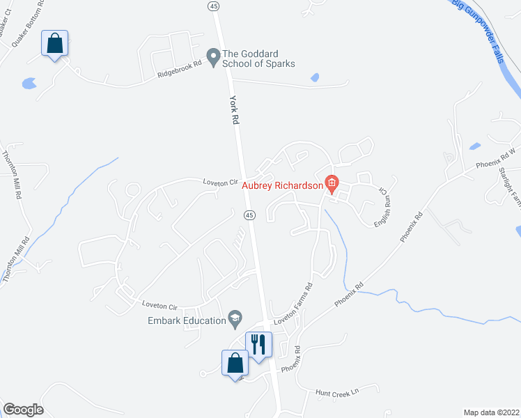 map of restaurants, bars, coffee shops, grocery stores, and more near 20 Rain Flower Path in Sparks