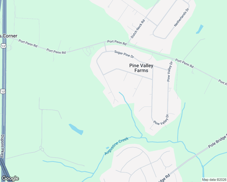 map of restaurants, bars, coffee shops, grocery stores, and more near 266 Sugar Pine Drive in Middletown