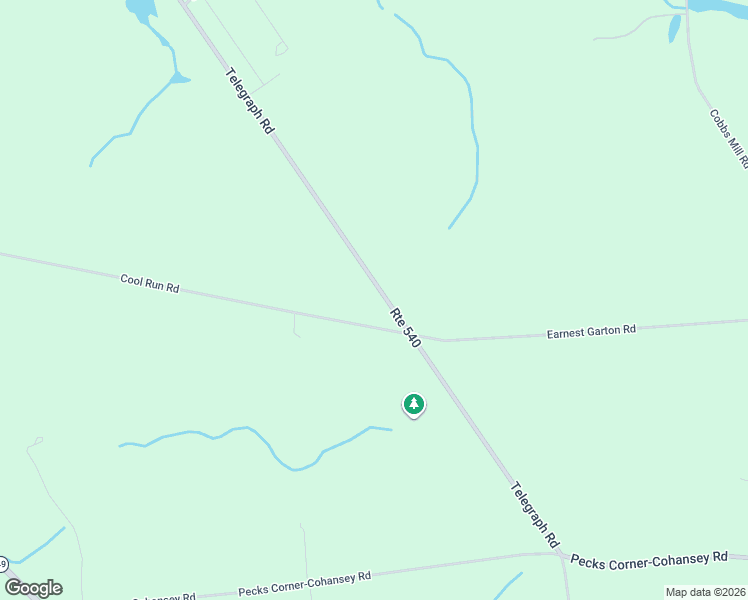 map of restaurants, bars, coffee shops, grocery stores, and more near 161 Telegraph Road in Bridgeton