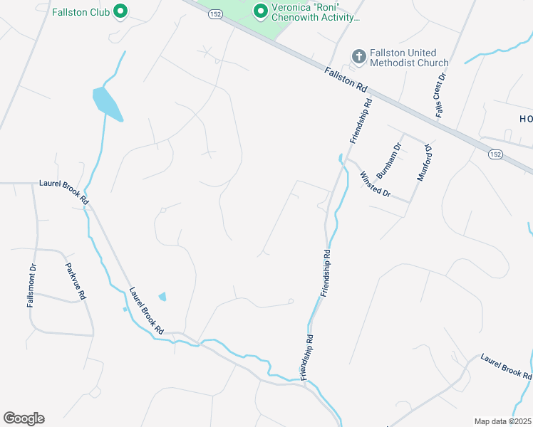 map of restaurants, bars, coffee shops, grocery stores, and more near 2506 Crestview Drive in Fallston