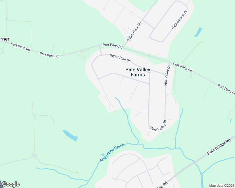 map of restaurants, bars, coffee shops, grocery stores, and more near 266 Sugar Pine Drive in Middletown