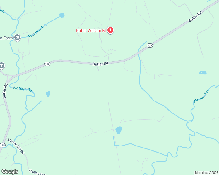 map of restaurants, bars, coffee shops, grocery stores, and more near 14321 Green Road in Reisterstown