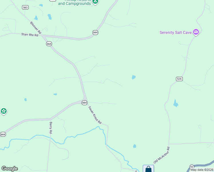map of restaurants, bars, coffee shops, grocery stores, and more near 14294 Ohio 664 Scenic in Logan