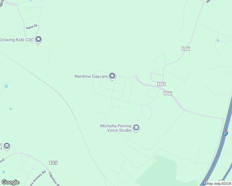 map of restaurants, bars, coffee shops, grocery stores, and more near 28 Wiggles Court in Martinsburg