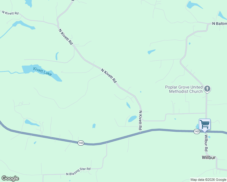 map of restaurants, bars, coffee shops, grocery stores, and more near 6470 North Kivett Road in Monrovia