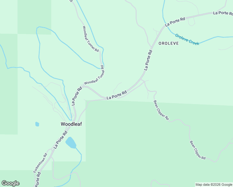 map of restaurants, bars, coffee shops, grocery stores, and more near 11605 La Porte Road in Clipper Mills