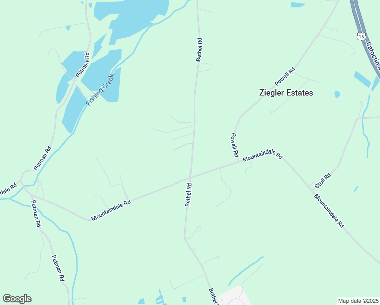 map of restaurants, bars, coffee shops, grocery stores, and more near 10522 Bethel Road in Frederick