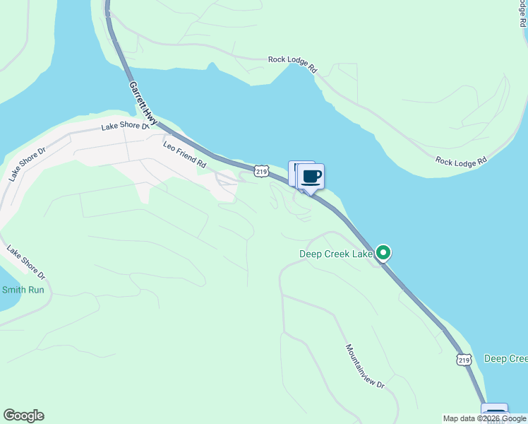 map of restaurants, bars, coffee shops, grocery stores, and more near 121 Overlook Ridge Drive in Oakland