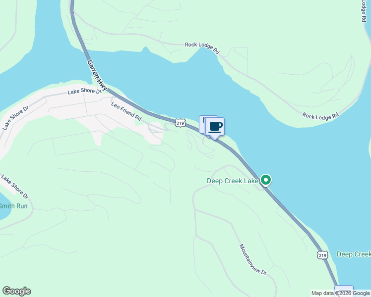map of restaurants, bars, coffee shops, grocery stores, and more near 121 Overlook Ridge Drive in Oakland