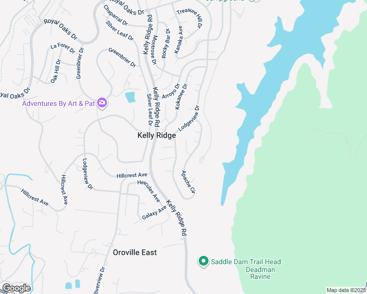 map of restaurants, bars, coffee shops, grocery stores, and more near 0 Harbor Court in Oroville