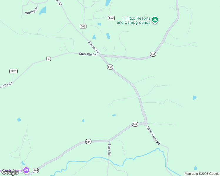 map of restaurants, bars, coffee shops, grocery stores, and more near 14255 Ohio 664 Scenic in Logan