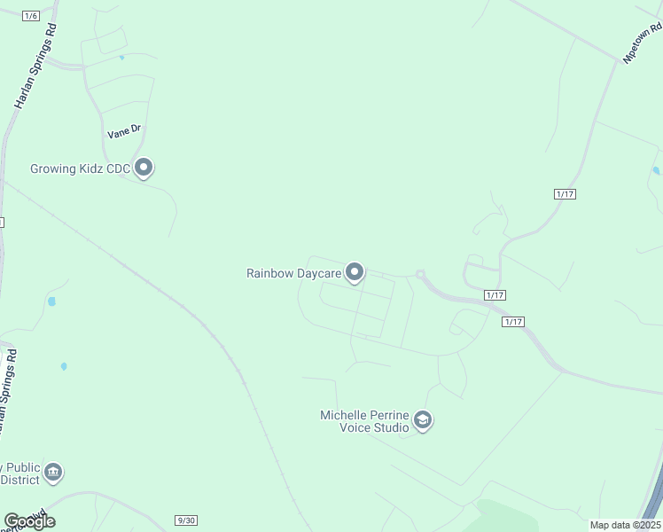 map of restaurants, bars, coffee shops, grocery stores, and more near 221 Pullman Way in Martinsburg