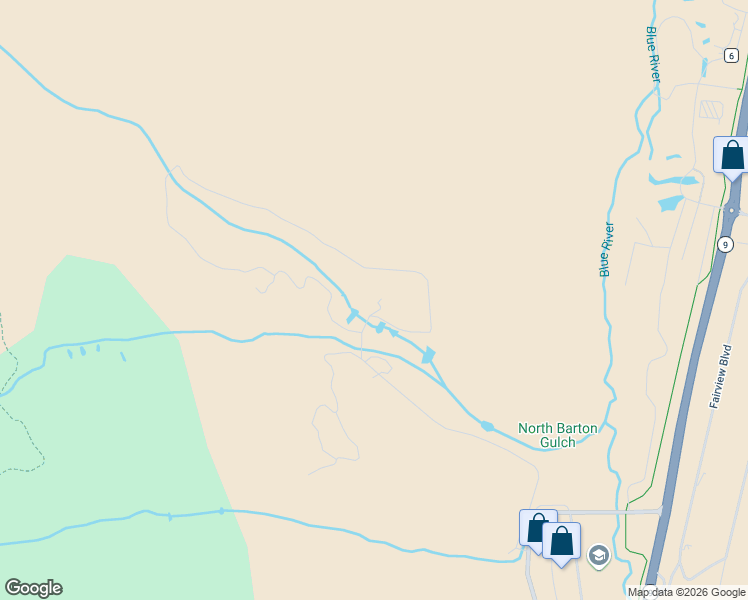 map of restaurants, bars, coffee shops, grocery stores, and more near 805 Whatley Ranch Road in Breckenridge