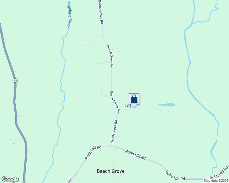 map of restaurants, bars, coffee shops, grocery stores, and more near 6485 Beech Grove Road in Centerton
