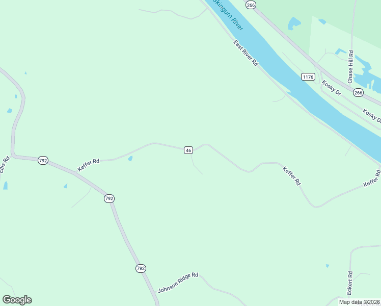 map of restaurants, bars, coffee shops, grocery stores, and more near 2675 Keffer Road in Stockport