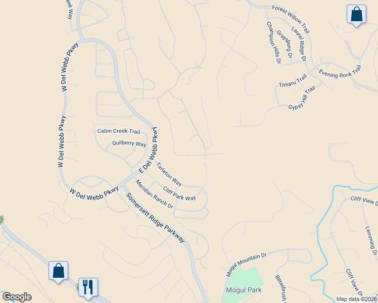 map of restaurants, bars, coffee shops, grocery stores, and more near 8773 Larkhaven Trail in Reno