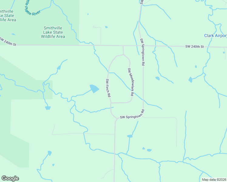 map of restaurants, bars, coffee shops, grocery stores, and more near 3450 Southwest Finch Road in Plattsburg
