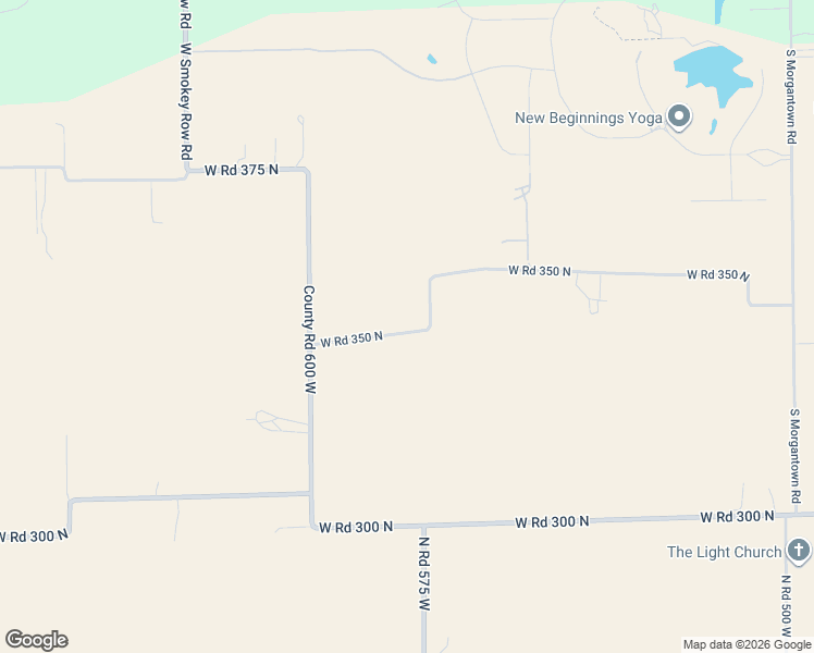 map of restaurants, bars, coffee shops, grocery stores, and more near 5001-5477 West Road 350 North in Bargersville