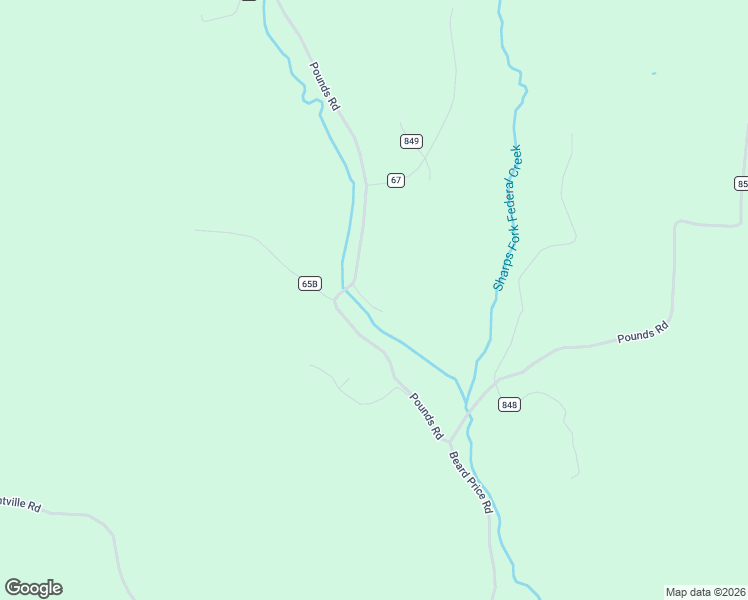 map of restaurants, bars, coffee shops, grocery stores, and more near 7144 Pounds Road in Glouster