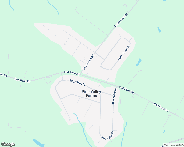 map of restaurants, bars, coffee shops, grocery stores, and more near 529 Port Penn Road in Middletown