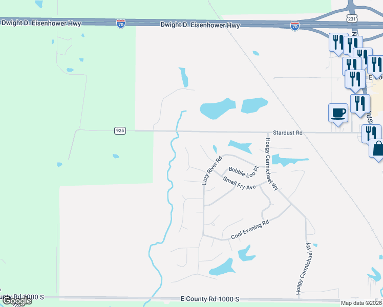 map of restaurants, bars, coffee shops, grocery stores, and more near 246 Ole Rocking Chair Way in Cloverdale