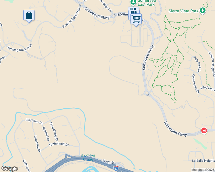 map of restaurants, bars, coffee shops, grocery stores, and more near 1495 River Hill Way in Reno