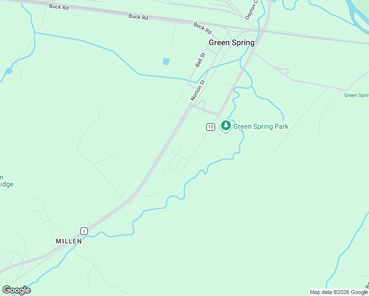 map of restaurants, bars, coffee shops, grocery stores, and more near 156 Old County Road in Green Spring