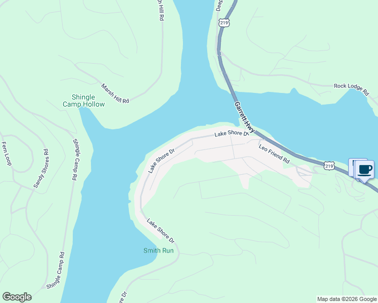 map of restaurants, bars, coffee shops, grocery stores, and more near 61 Sloan Tract Road in Oakland