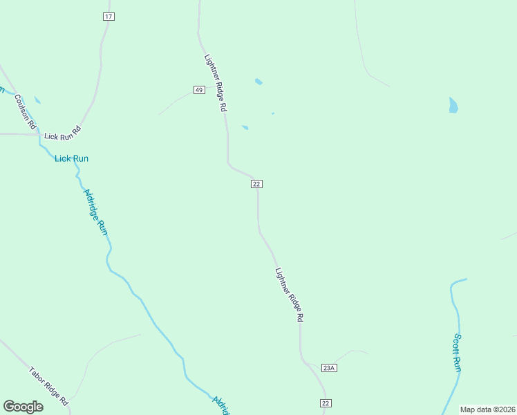 map of restaurants, bars, coffee shops, grocery stores, and more near Township Road 22 in Morgan County
