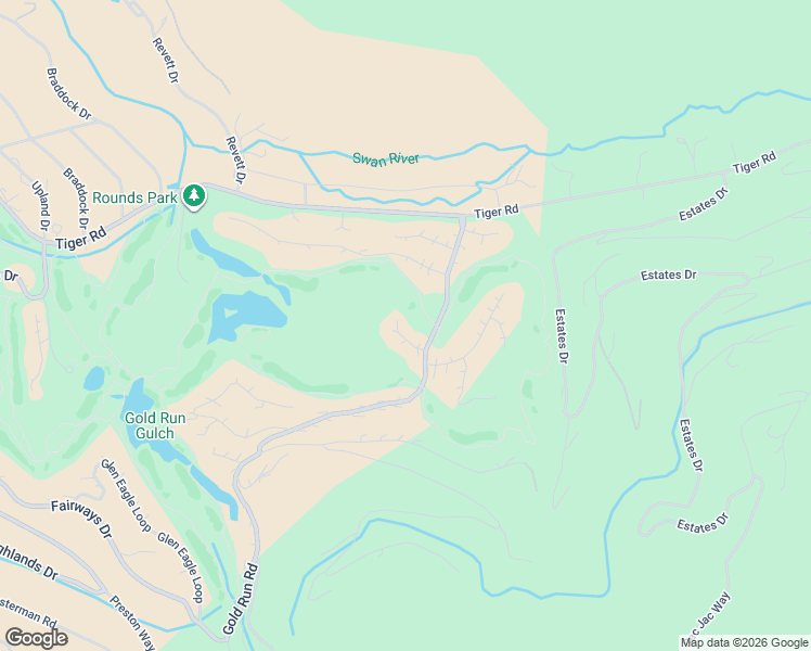 map of restaurants, bars, coffee shops, grocery stores, and more near 246 Gold Run Road in Dillon