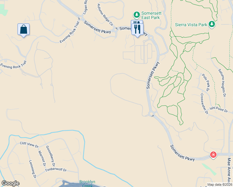 map of restaurants, bars, coffee shops, grocery stores, and more near 1495 River Hill Way in Reno