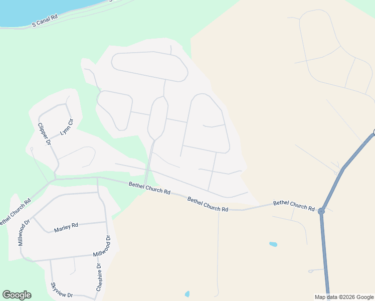map of restaurants, bars, coffee shops, grocery stores, and more near 3 Manassas Drive in Middletown
