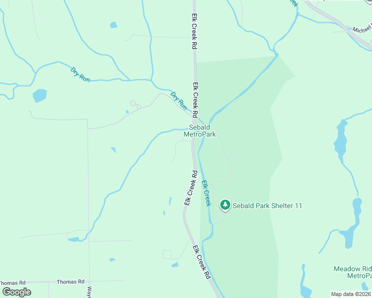 map of restaurants, bars, coffee shops, grocery stores, and more near 5447 Elk Creek Road in Middletown