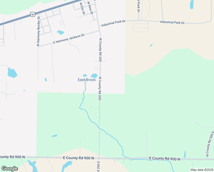 map of restaurants, bars, coffee shops, grocery stores, and more near 9624 North County Road 200 East in Brazil