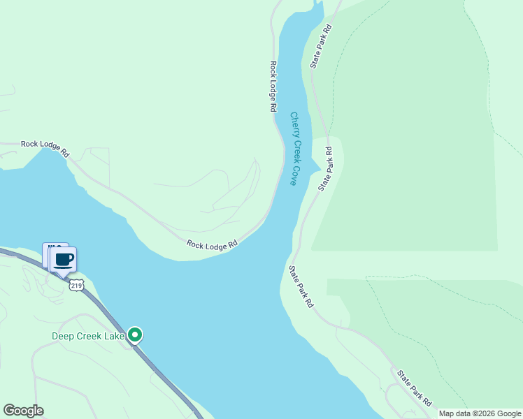 map of restaurants, bars, coffee shops, grocery stores, and more near 1541 Rock Lodge Road in Swanton