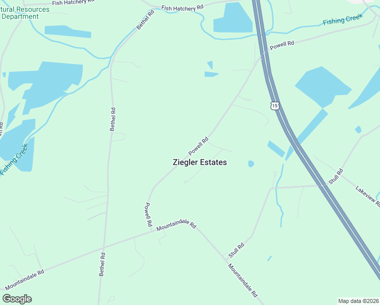 map of restaurants, bars, coffee shops, grocery stores, and more near 10632 Powell Road in Thurmont