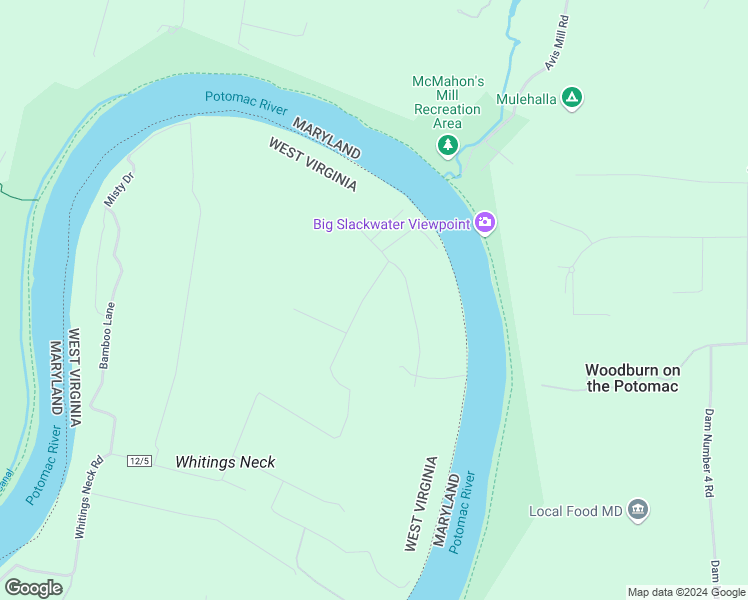 map of restaurants, bars, coffee shops, grocery stores, and more near 3222 Whitings Neck Road in Martinsburg
