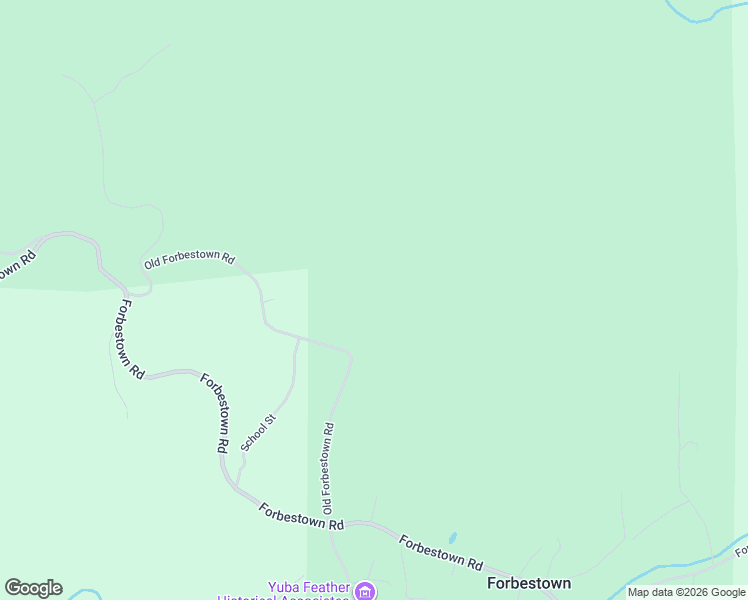 map of restaurants, bars, coffee shops, grocery stores, and more near 267 Old Forbestown Road in Oroville