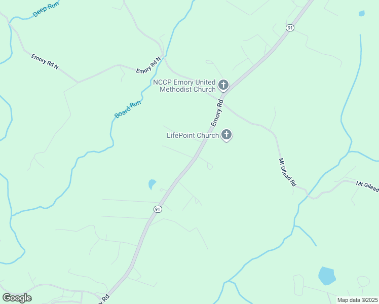 map of restaurants, bars, coffee shops, grocery stores, and more near 1722 Emory Road in Reisterstown