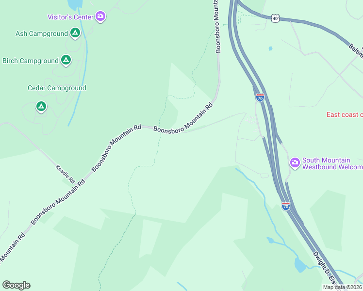 map of restaurants, bars, coffee shops, grocery stores, and more near 21701 Boonsboro Mountain Road in Boonsboro