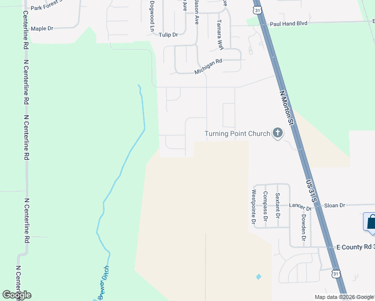 map of restaurants, bars, coffee shops, grocery stores, and more near 864 East 260 North in Franklin