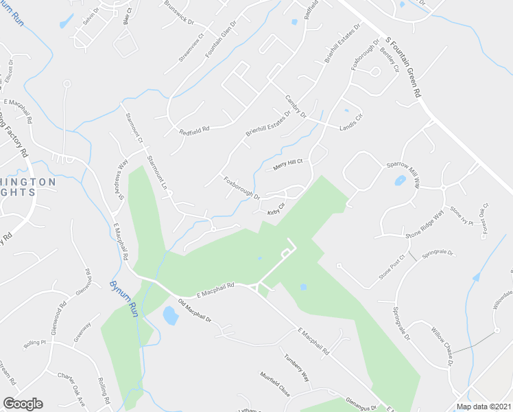 map of restaurants, bars, coffee shops, grocery stores, and more near 1201 Kirby Circle in Bel Air
