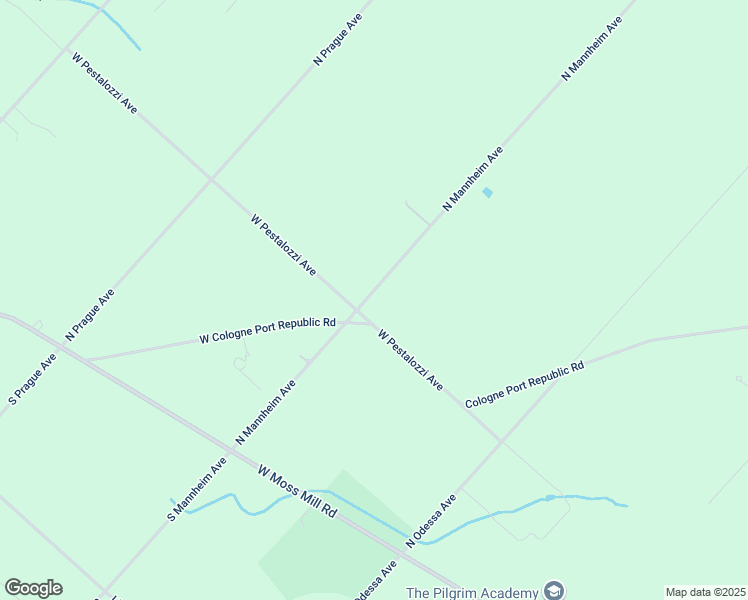 map of restaurants, bars, coffee shops, grocery stores, and more near 206 North Mannheim Avenue in Egg Harbor City