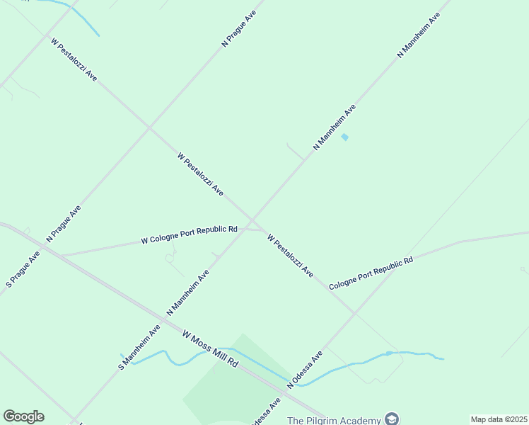 map of restaurants, bars, coffee shops, grocery stores, and more near 206 North Mannheim Avenue in Egg Harbor City