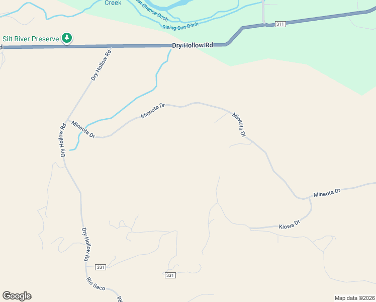 map of restaurants, bars, coffee shops, grocery stores, and more near 604 Mineota Drive in Silt