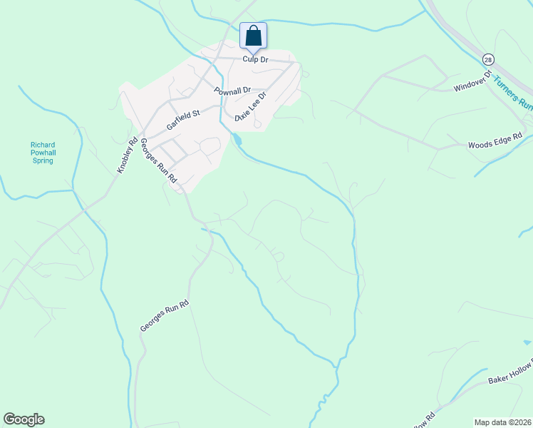 map of restaurants, bars, coffee shops, grocery stores, and more near 279 Forest Drive in Ridgeley
