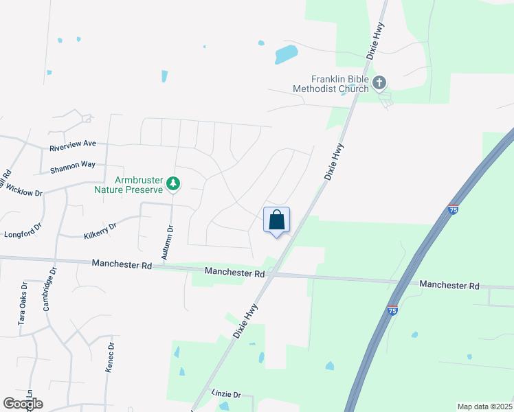 map of restaurants, bars, coffee shops, grocery stores, and more near 5711 Sawyers Mill Drive in Middletown