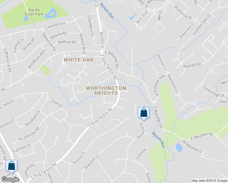 map of restaurants, bars, coffee shops, grocery stores, and more near 411 Sunny View Road in Bel Air