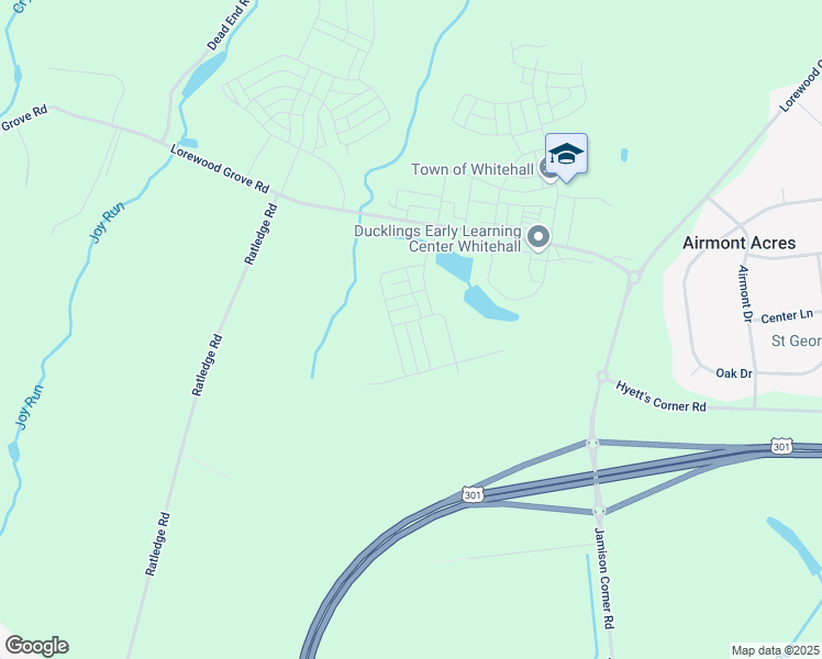 map of restaurants, bars, coffee shops, grocery stores, and more near 998 Lorewood Grove Road in Middletown