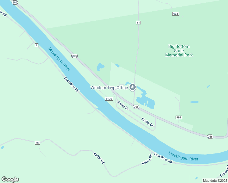 map of restaurants, bars, coffee shops, grocery stores, and more near 2536 Ohio 266 in Stockport